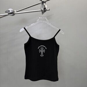 Chrome Hearts Black Tank Top
